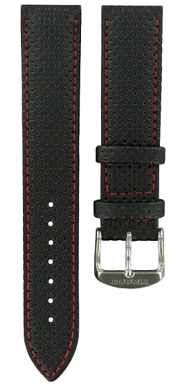Paski i części Pasek Skórzany Tissot Czarny 19mm PR100 T600031360