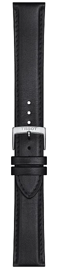 Paski i części Pasek Skórzany Tissot Czarny 20mm Everytime T600047946
