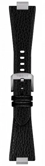 Paski i części Pasek Skórzany Tissot Czarny PRX 40 T852050989