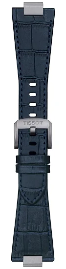 Paski i części Pasek Skórzany Tissot Granatowy PRX 40 T600047701