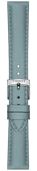 Paski i części Pasek Skórzany Tissot Niebieski 16mm Carson T600047038