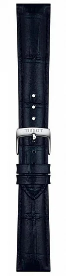 Paski i części Pasek Skórzany Tissot Niebieski 18mm T852051029