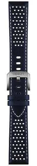 Paski i części Pasek Skórzany Tissot Niebieski 20mm PR 516 T600050051