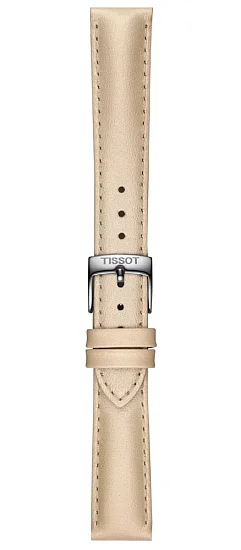 Paski i części Pasek Skórzany Tissot Kremowy 16mm PR 100 Lady T600049321