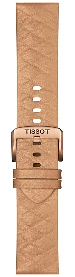 Paski i części Pasek Skórzany Tissot Różowy 23mm T-Touch Connect Solar T600047287