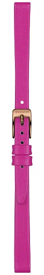 Paski i części Pasek Skórzany Tissot Różowy 9mm Lovely T600047633