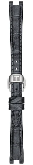 Paski i części Pasek Skórzany Tissot Szary Desir T600050256