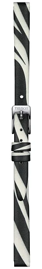 Paski i części Pasek Skórzany Tissot Zebra 9mm Lovely Square Zebra T600047020