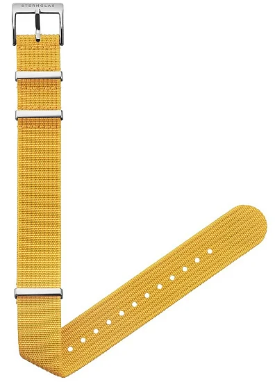 Paski i części Pasek Sternglas Signal Yellow Żółty Materiałowy NATO 20mm S03-FI01