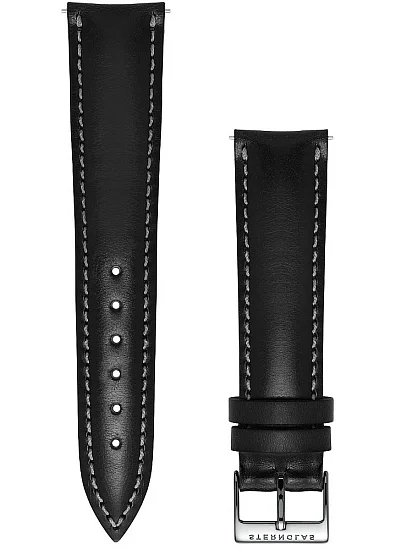 Paski i części Pasek Sternglas Skórzany Bridle 20mm Czarny S03-BR02