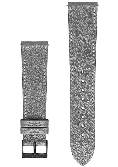 Paski i części Pasek Sternglas Skórzany Capra 20mm Jasnoszary S03-CA01