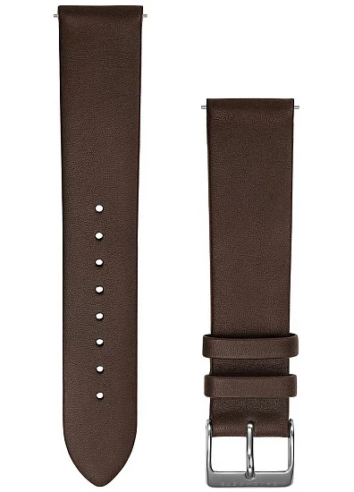 Paski i części Pasek Sternglas Skórzany Premium 20mm Ciemnobrązowy S03-PR04