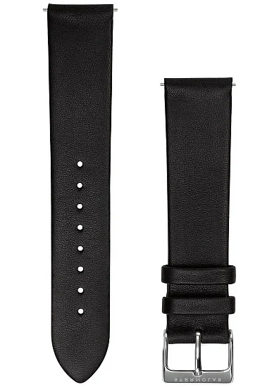 Paski i części Pasek Sternglas Skórzany Premium 20mm Czarny S03-PR07