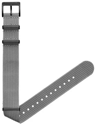 Paski i części Pasek Sternglas Stonegrey Black Szary Materiałowy NATO 20mm S03-FI03