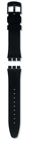 Paski i części Pasek Swatch Irony Chrono 20mm Czarny AYVB403