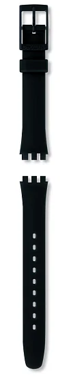 Paski i części Pasek Swatch Lady Czarny LADY BLACK ALB170C
