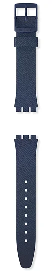 Paski i części Pasek Swatch Gent Niebieski SIR BLUE ASO28N702