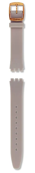 Paski i części Pasek Swatch Skin Irony Beżowy SKINROSEE ASYXG101