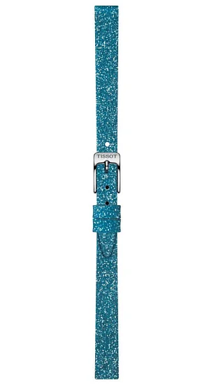 Paski i części Pasek Syntetyczny Tissot Niebieski 9mm T852048078