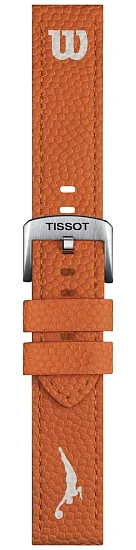 Paski i części Pasek Syntetyczny Tissot Pomarańczowy 20mm Seastar 1000 T604049897