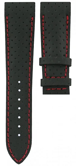 Paski i części Pasek Skórzany Tissot Czarny 21mm T-Race Motogp T610028063