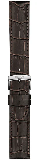 Paski i części Pasek Skórzany Tissot Brązowy 21mm Everytime Swissmatic T600041795