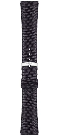 Paski i części Pasek Materiałowy Tissot Antracytowy 21mm T852048183