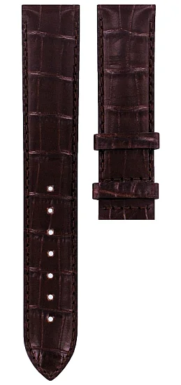 Paski i części Pasek Skórzany Tissot Brązowy 19mm Automatics III PR 100 Le Locle T610029096