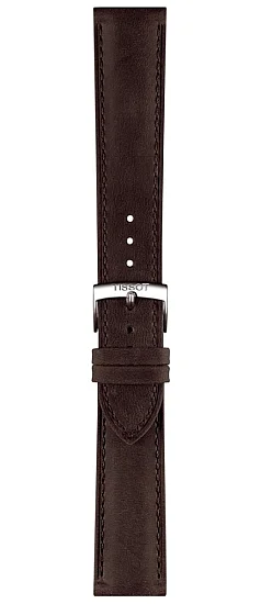 Paski i części Pasek Tissot Brązowy Skórzany 20mm T852049057