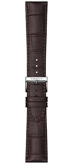 Paski i części Pasek Skórzany Tissot Brązowy 22mm Classic Dream Gent T600045522
