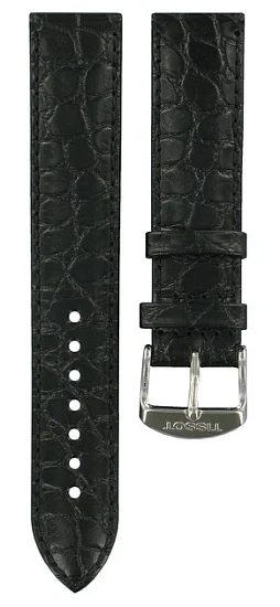 Paski i części Pasek Skórzany Tissot Czarny 19mm Classic Dream T600027535