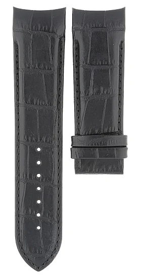 Paski i części Pasek Skórzany Tissot Czarny 23mm Couturier XL T610028583