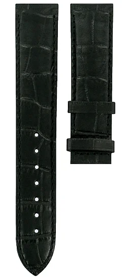 Paski i części Pasek Skórzany Tissot Czarny 19mm PR 100 / Automatics III T610029098
