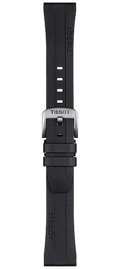 Paski i części Pasek Gumowy Tissot Czarny 20mm Seastar, PRC200 T852044545