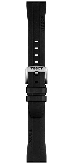 Paski i części Pasek Gumowy Tissot Czarny 20mm Seastar 1000 40, PRC 200 T603044545