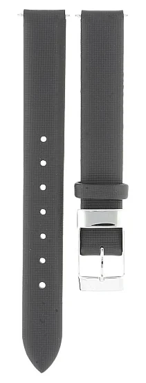 Paski i części Pasek Materiał Na Skórze Tissot Czarny 12mm Equi-T T600013388