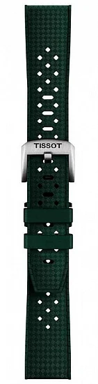 Paski i części Pasek Tissot Gumowy Zielony 20mm T852049961