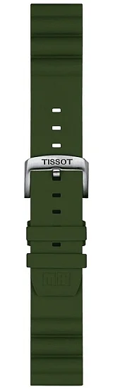 Paski i części Pasek Tissot Khaki Gumowy 22mm T852047177