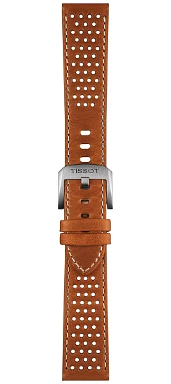 Paski i części Pasek Skórzany Tissot Jasnobrązowy 20mm PR516 T600050049