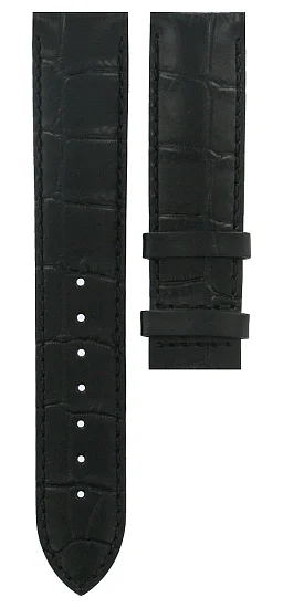 Paski i części Pasek Skórzany Tissot Czarny 19mm Le Locle XL T610014582