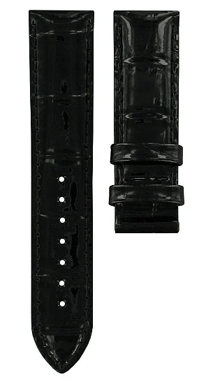 Paski i części Pasek Skórzany Tissot Czarny 19mm Le Locle Lady T610037745