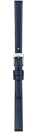 Paski i części Pasek Skórzany Tissot Granatowy 9mm Lovely Square T600043163