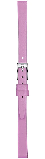 Paski i części Pasek Skórzany Tissot Lawendowy 9mm Lovely Square T600047625