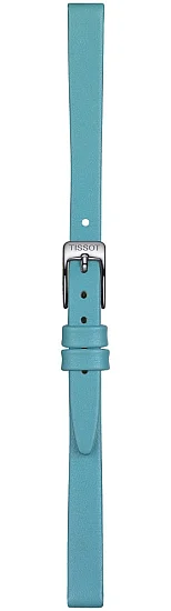 Paski i części Pasek Skórzany Tissot Niebieski 9mm Lovely Square T600047629