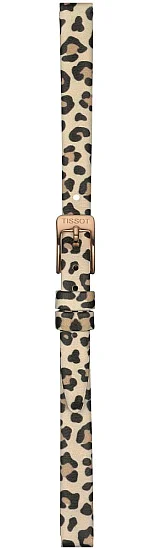 Paski i części Pasek Skórzany Tissot Pantera 9mm Lovely Square T600047022