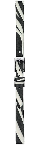 Paski i części Pasek Skórzany Tissot Zebra 9mm Lovely Square Zebra T600047020