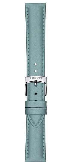 Paski i części Pasek Skórzany Tissot Niebieski 16mm Carson T600047038