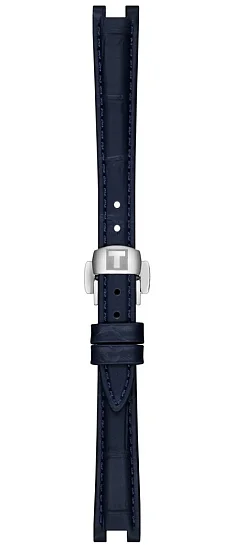 Paski i części Pasek Skórzany Tissot Niebieski Desir T600050194