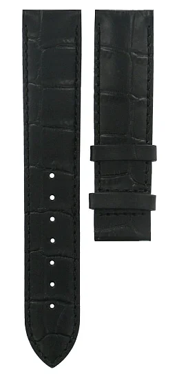 Paski i części Pasek Skórzany Tissot Czarny 19mm PRC 200 T610014562