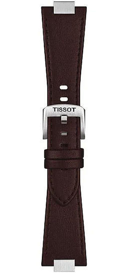 Paski i części Pasek Skórzany Tissot Brązowy PRX 35 T852049548